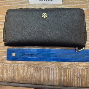 Tory Burch Emerson Zip Wallet/Billfold or Wristlet/Clutch